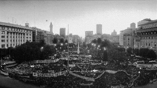 El pueblo argentino marcho para mostrar su apoyo a Juan Domingo Perón