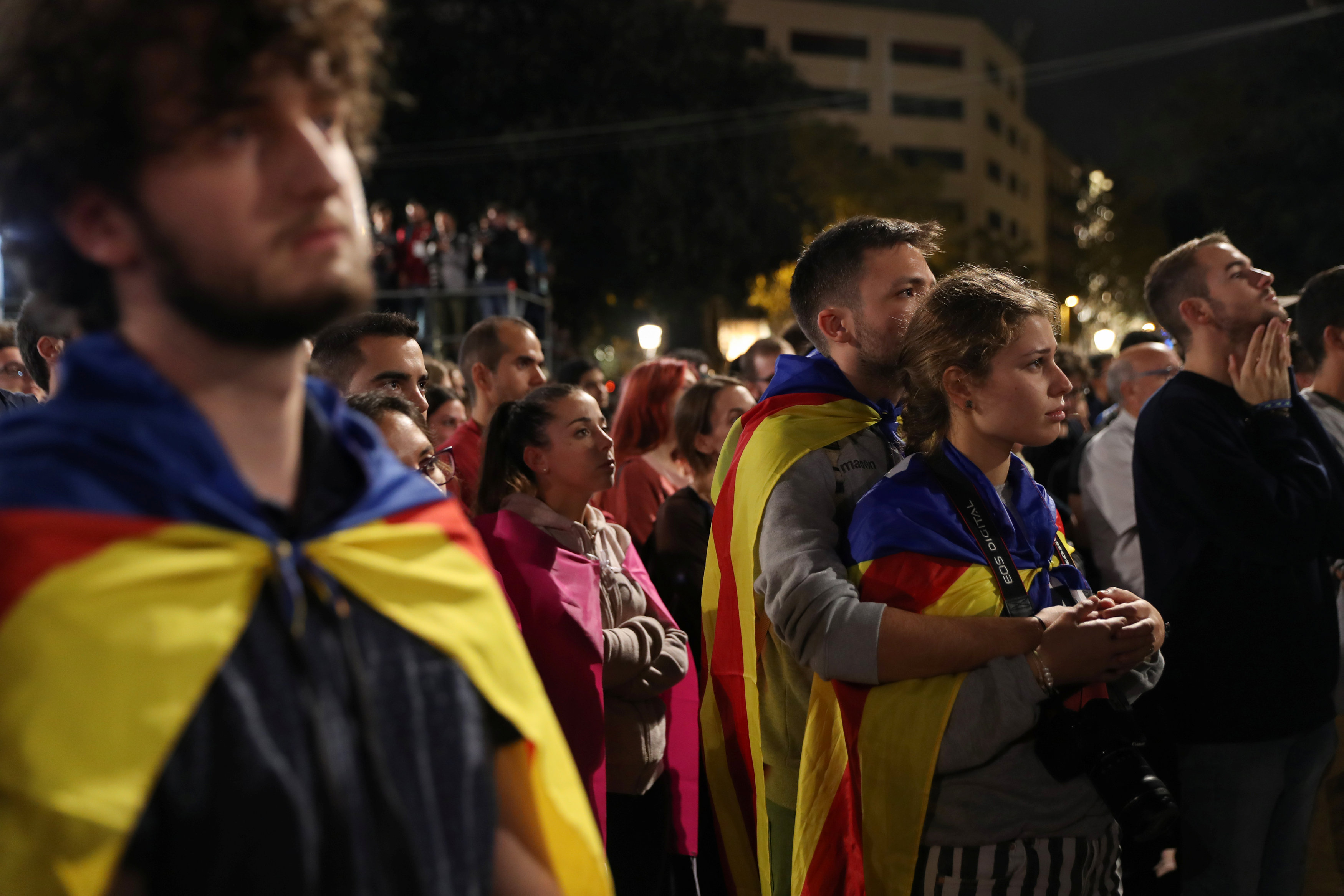 Más de 900 catalanes quedaron heridos por la actuación de la policía española durante el referendo independentista.
