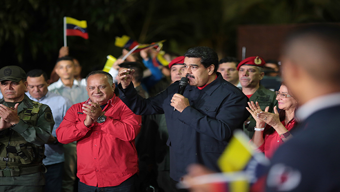 El chavismo ganó 17 de 23 gobernaciones, una victoria contundente que el Gobierno de Estados Unidos rechazó.