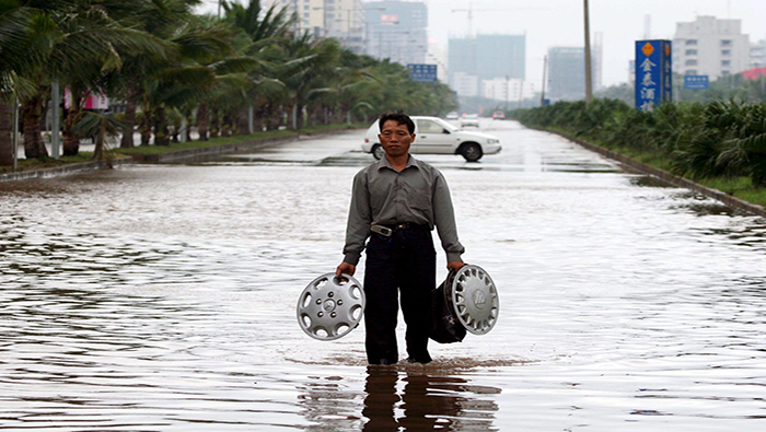 El tifón afectó a 400.000 personas en China y causó daños irreparables en 145 comunidades.