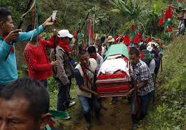 Comunidades indígenas denuncian el asesinato de lideres sociales