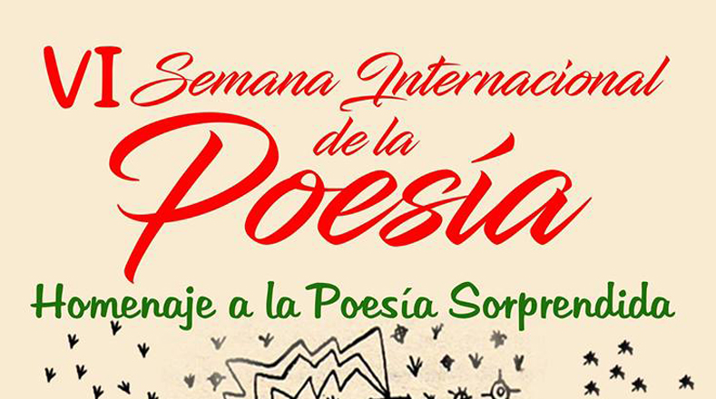 La inauguración de la VI Semana Internacional de la Poesía se realizará en la Universidad Autónoma de Santo Domingo.