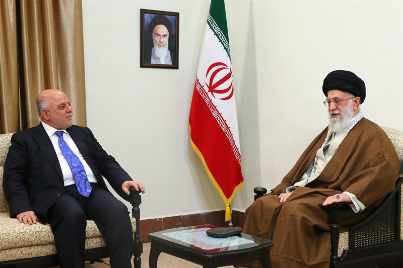 Jameneí dijo a Irak que los estadounidenses 