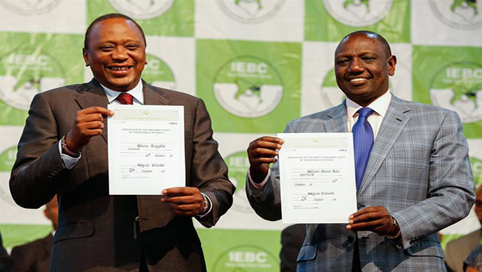 Uhuru Kenyatta fue electo por segunda vez como presidente, en medio una violentas enfrentaciones.