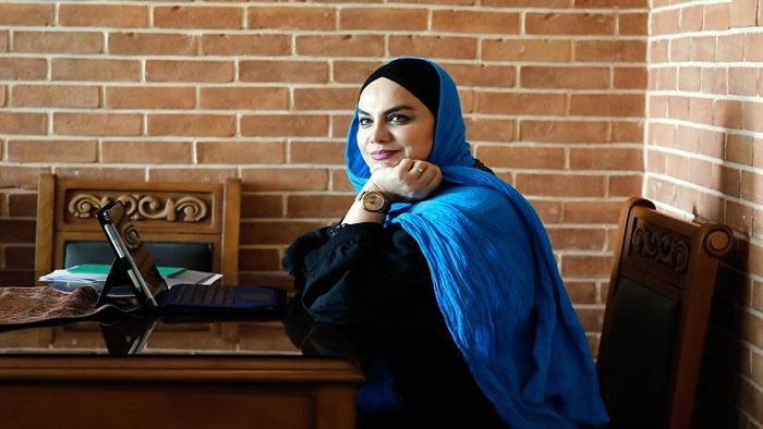 Narges Abyar, directora del cortometraje 