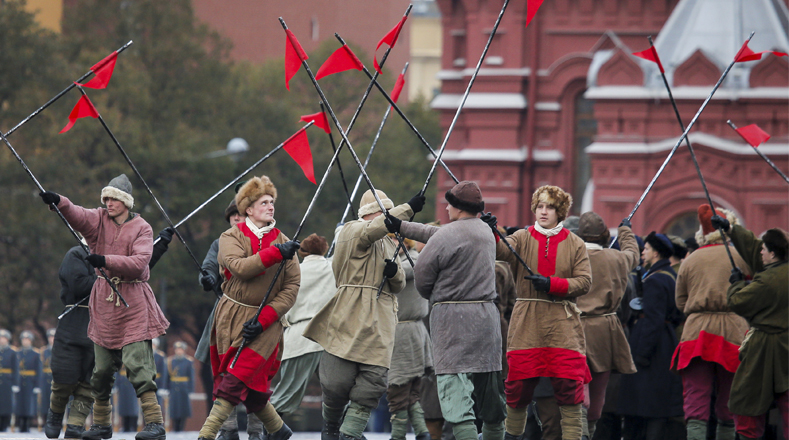 Múltiples actividades se desarrollan en Rusia para celebrar el centenario de la Revolución bolchevique.
