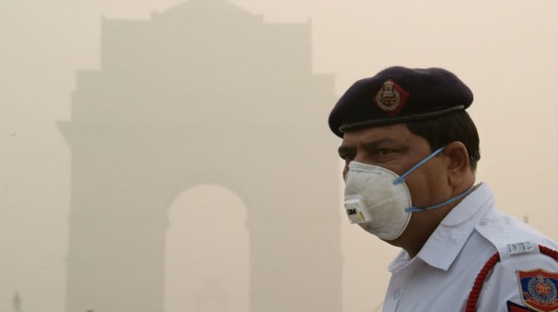 Medical professionals in New Delhi’s primary hospital say breathing in the capital’s air is equivalent to smoking 50 cigarettes a day.
