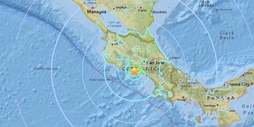 The quake was centered 69 kilometers southwest of San Jose.