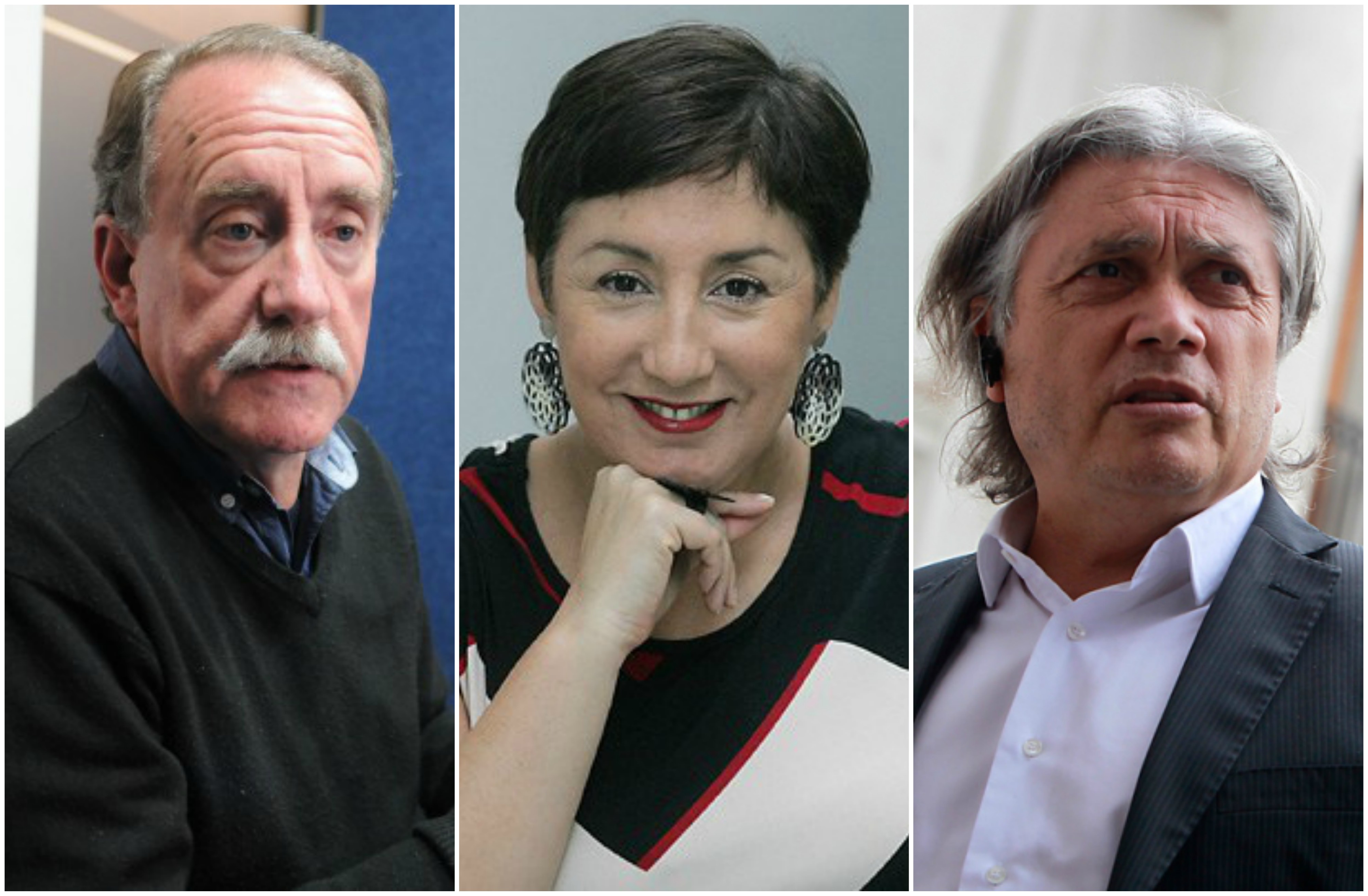Beatriz Sánchez, Eduardo Artés y Alejandro Navarro son tres alternativas distintas de la izquierda chilena en las próximas elecciones presidenciales del 19 de noviembre.