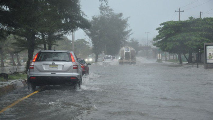 Las lluvias podrían extenderse hasta el fin de semana por el noroeste de República Dominicana.