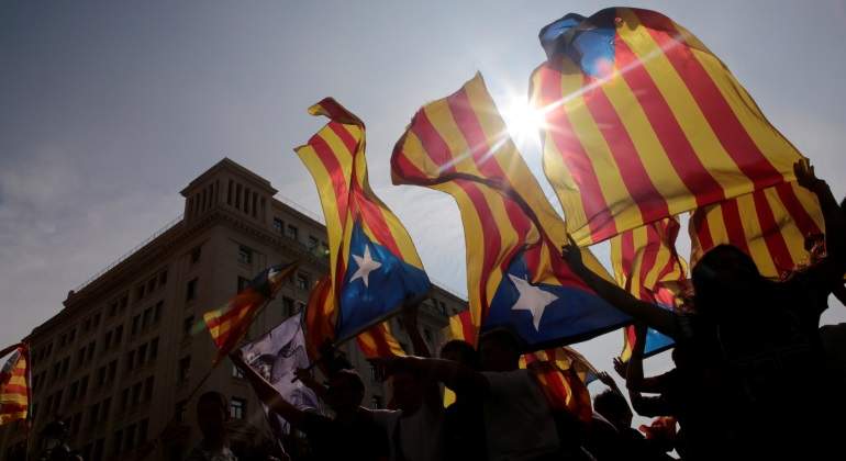 Los partidos que apoyan la independencia cuenta con el apoyo de más del 40 por ciento de los catalanes.