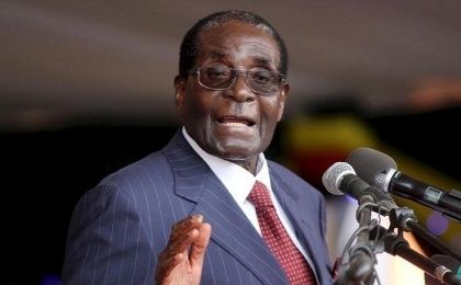 President Robert Mugabe of Zimbabwe.