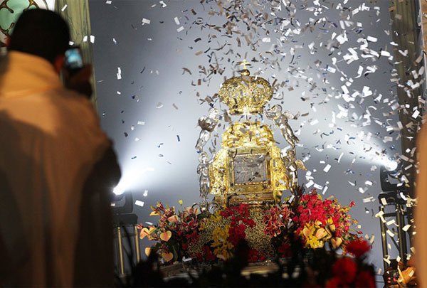 En honor a la Virgen de Chiquinquirá realizarán una misa este sábado.