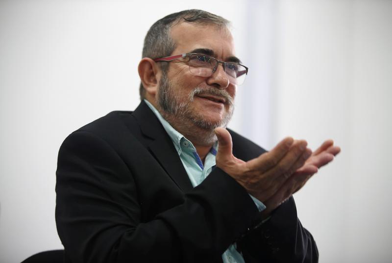 Rodrigo Londoño, presidential candidate of the FARC.