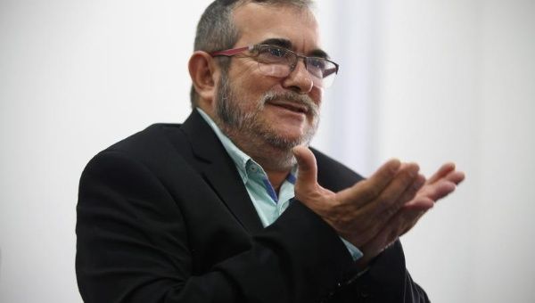 Rodrigo Londoño, presidential candidate of the FARC.