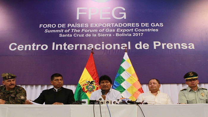 El foro tendrá una declaración final sobre la indexación del precio del gas.