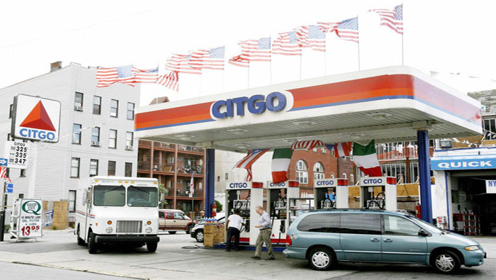 A Citgo gas station in the United States.