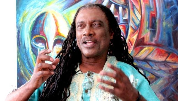 Mighty Gabby Interview during an interview on his life and career at JulBeArt studio, Barbados, January 2012.