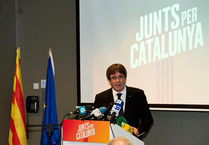 Carles Puigdemont señaló que su candidatura es 