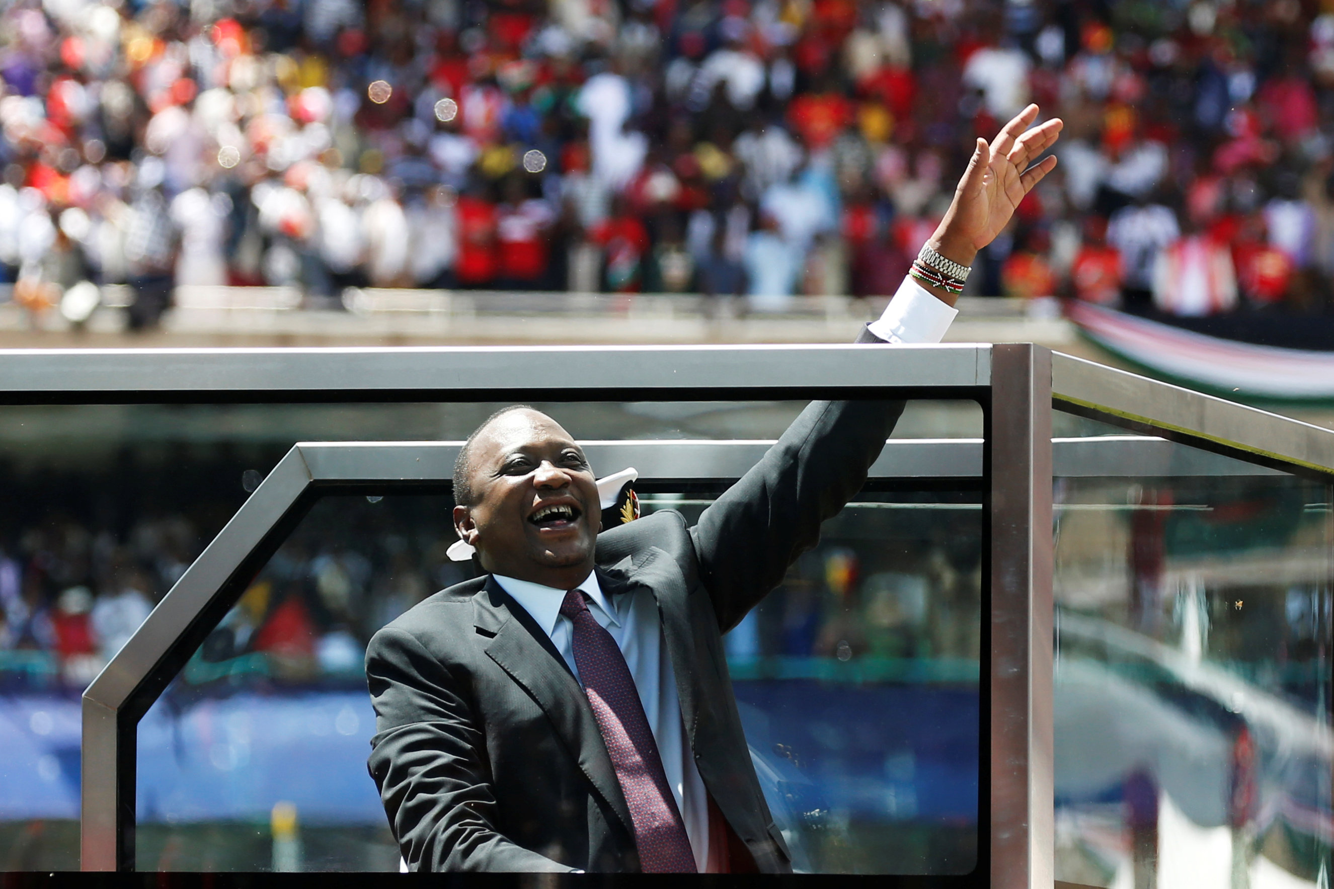 Uhuru Kenyatta ganó las elecciones celebradas en agosto de este año con un total del 54 por ciento de los votos