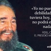 Fidel incubó en su pensamiento la certeza de que una Revolución (que alguna vez pareció imposible) debía realizarse (hacerse realidad) convirtiendo su teoría y su método en acción concreta. 