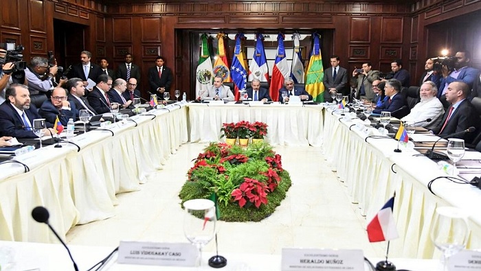 El diálogo entre ambos sectores se realizó en la sede de la Cancillería de República Dominicana.