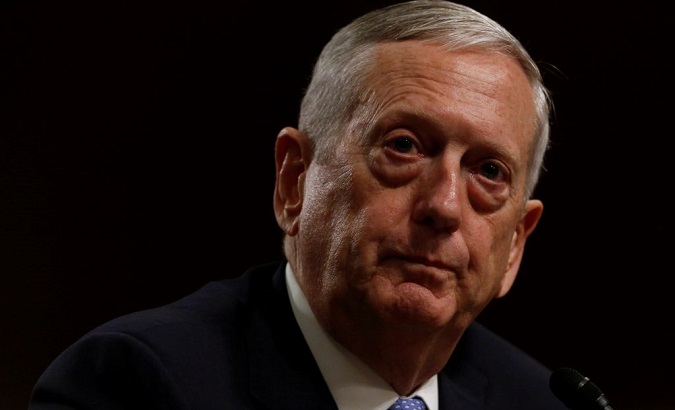 U.S. Marine Corps General James Mattis testifies before a Senate Armed Services Committee hearing on his nomination to serve as defense secretary in Washington, U.S. January 12, 2017.