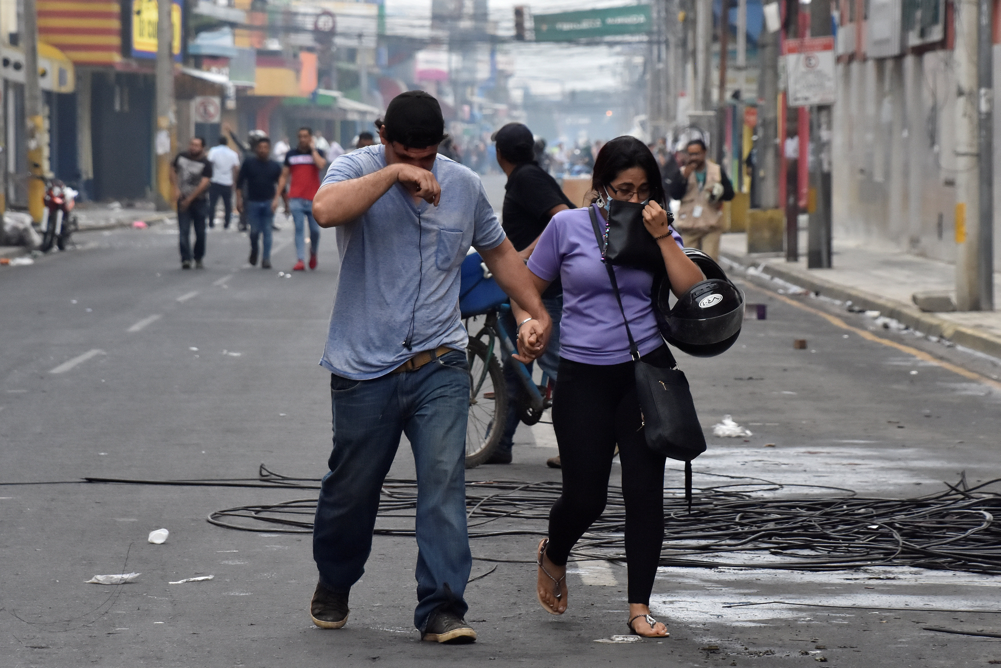 Tegucigalpa, capital del país, es epicentro de las protestas y la resistencia ciudadana.