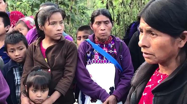 Las comunidades indígenas han instado a las autoridades gubernamentales a solucionar los problemas que se viven en el territorio, de donde fueron expulsados. 
