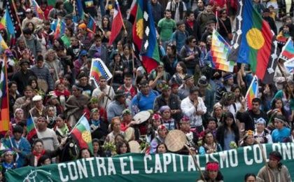 Los pueblos latinoamericanos mantienen la lucha contra el capitalismo
