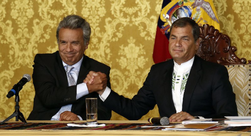Moreno y Correa se han distanciado politicamente