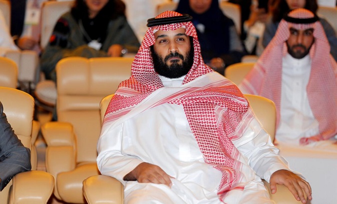 Saudi Crown Prince Mohammed bin Salman pictured at the Future Investment Initiative conference in Riyadh, Saudi Arabia October 24, 2017.