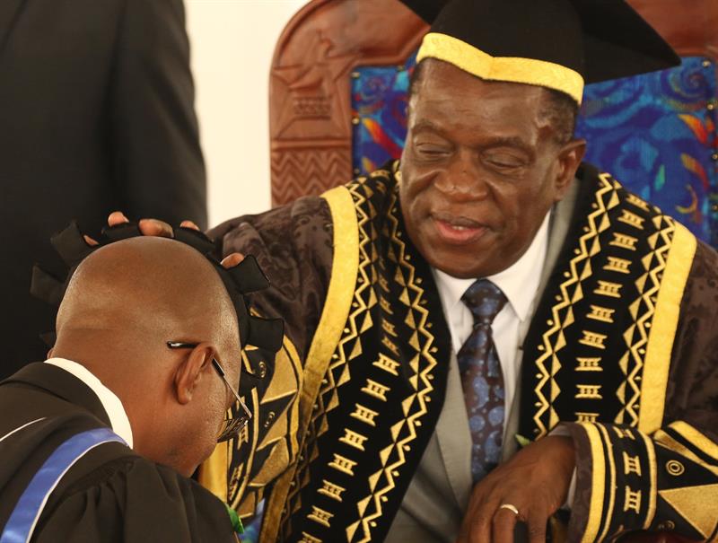 El pasado 24 de noviembre Mnangagwa asumió la presidencia de Zimbabue.