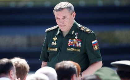 Chief of the General Staff of Russian Armed Forces, Valery Gerasimov, arrives for the opening ceremony of the International Army Games 2017 in Alabino, outside Moscow, Russia, July 29, 2017.