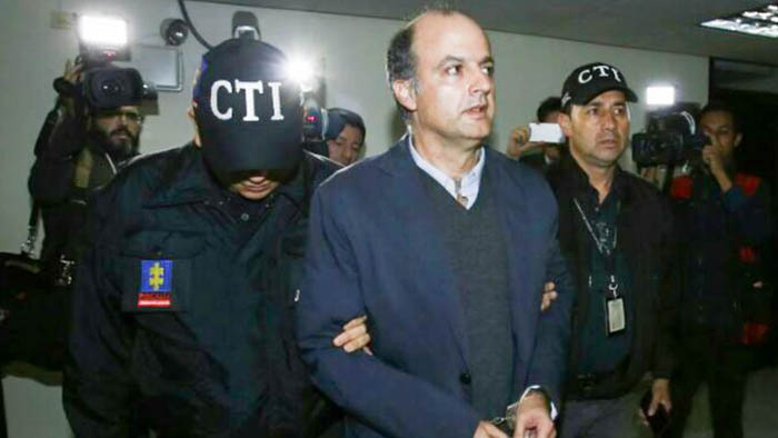 El exfuncionario colombiano se encuentra preso en la Penitenciaría La Picota, al sur de Bogotá.