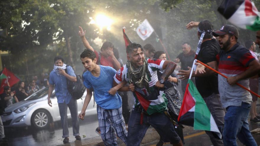 En varias ciudades del mundo, el apoyo al pueblo palestino se tomó las calles.