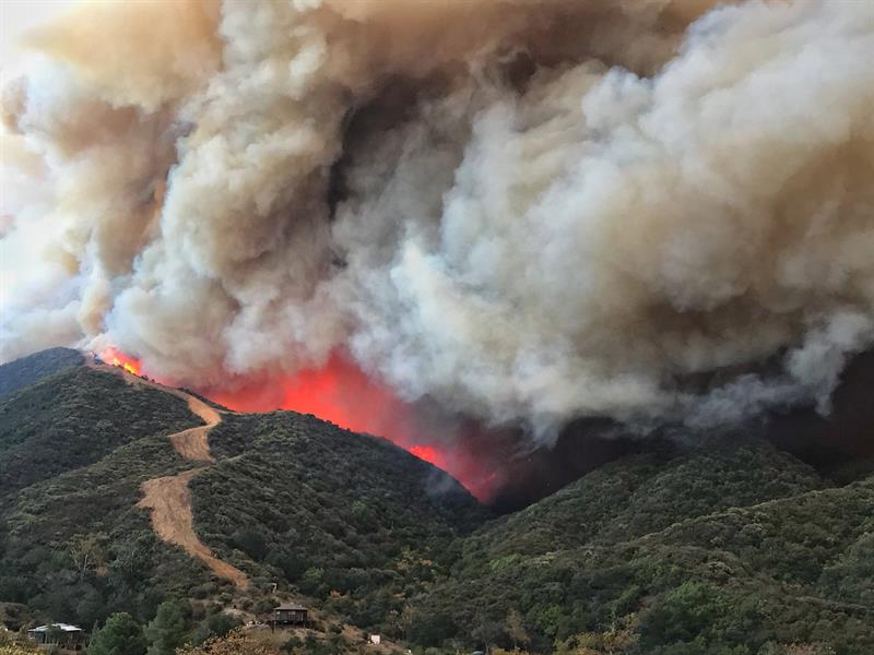 Desde 1932 en California se han registrado tres incendios que alcanzan más de 110.000 hectáreas calcinadas.