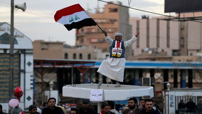 El pueblo iraquí festejó la victoria contra el grupo terrorista Daesh.