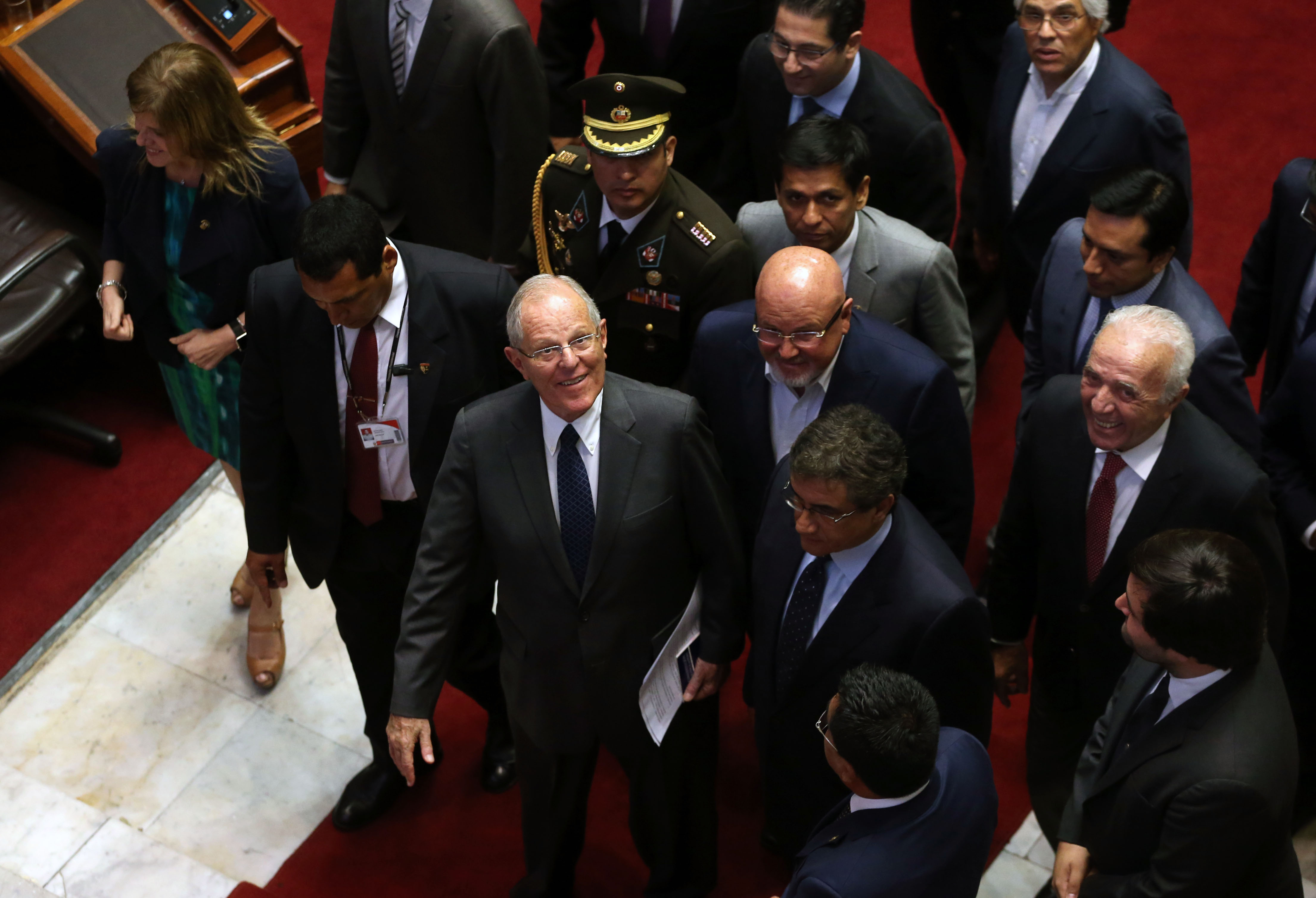 El Congreso que decidió no destituir al presidente peruano a pesar de la corrupción que pesa sobre él.