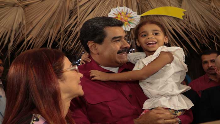 Maduro destacó el carácter y valentía del pueblo ante las dificultades suscitadas en este 2017.