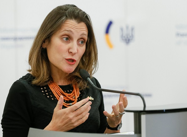 Canadian Foreign Affairs Minister Chrystia Freeland said the move was reciprocal and followed Venezuela's continued violations of democratic norms.