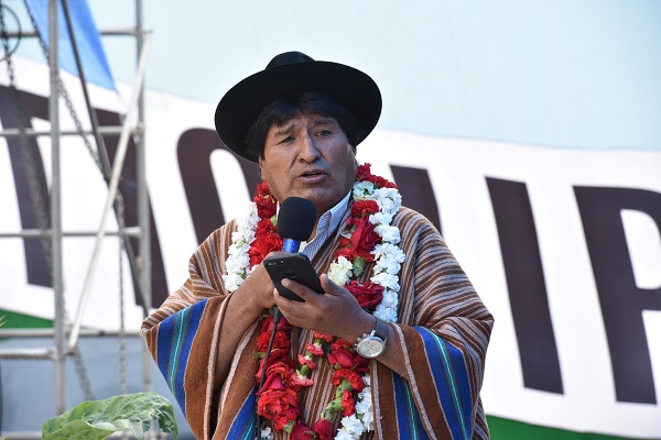 Evo Morales is recognized not only as Bolivia's first Indigenous president, but also for having passed a new constitution in 2009 encompassing comprehensive Indigenous rights.