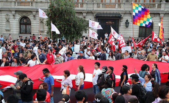 Since the pardon was announced on Dec. 24, tens of thousands of Peruvians have mobilized against 