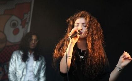 New Zealand singer Lorde.