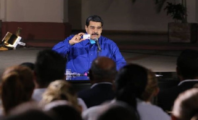 The Venezuelan head of state also assigned a total of 20,000 tablets to the Somos Venezuela movement and the Barrio Adentro Mission.