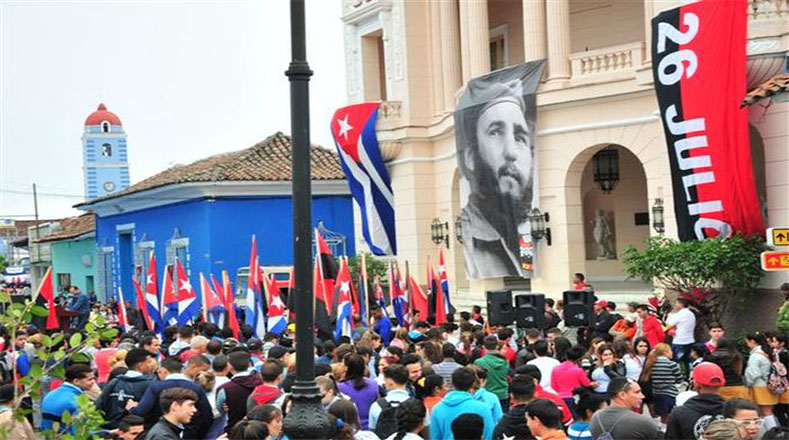 En aquella ocasión, Fidel Castro habló al pueblo desde un balcón del edificio del Ayuntamiento, hoy sede de la Asamblea Provincial del Poder Popular.
