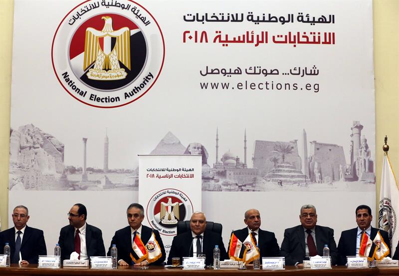 El actual presidente egipcio Abdelfatá al Sisi, favorito para ganar las elecciones, no ha anunciado una posible candidatura.
