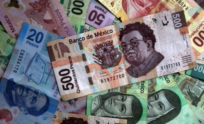 The Mexican peso.
