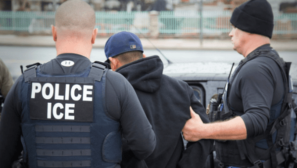 ICE-led arrests within the country rose by 40 percent in the first 100 days of Trump taking to the office, per government released numbers. 