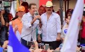Zelaya continua ratificando su apoyo a Narsalla como presidente de Honduras.